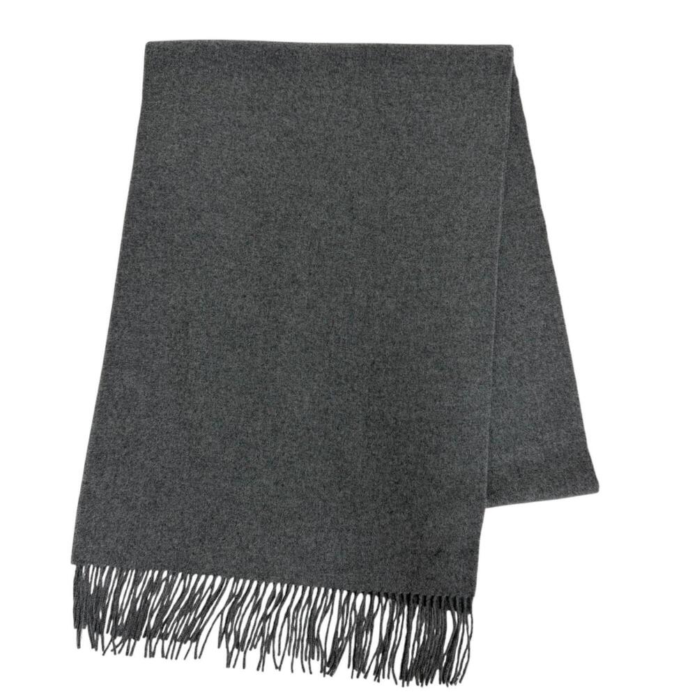HERMES Gray Scarf
